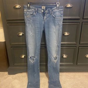 Citizen of Humanity Premium Vintage distressed jeans. 26